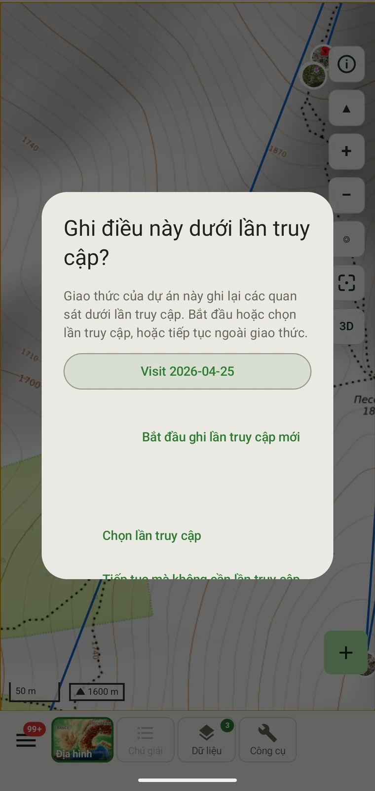 Kết quả tìm kiếm đơn vị phân loại hiển thị các loài Tulipa ở Trung Á